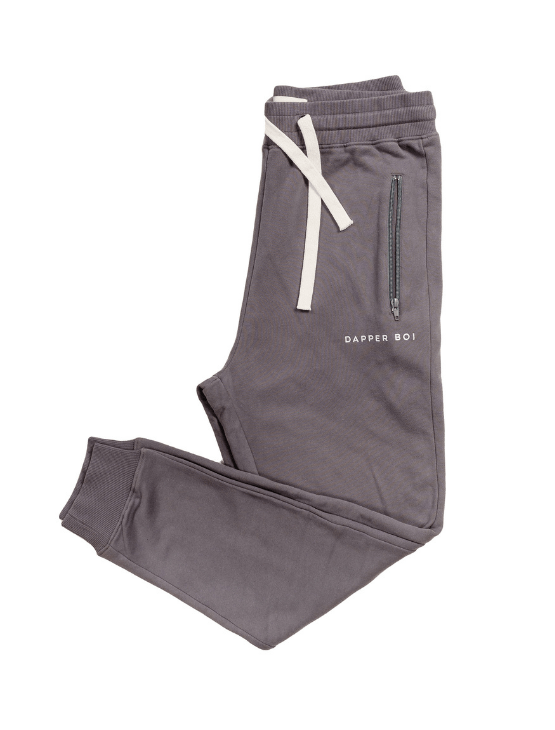 Dapper Boi Bottoms Grey DB Joggers