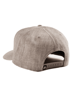 Dapper Boi Hats FINAL SALE: Grey Dapper Boi Patch Flat Snapback