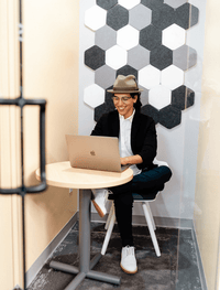 Dapper Boi Jackets Black Casual Knit Blazer