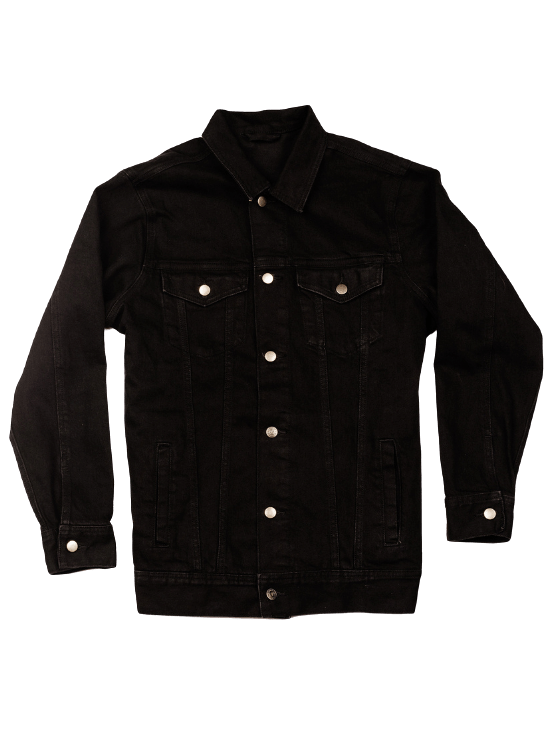 Dapper Boi Women's Denim Jacket - Black
