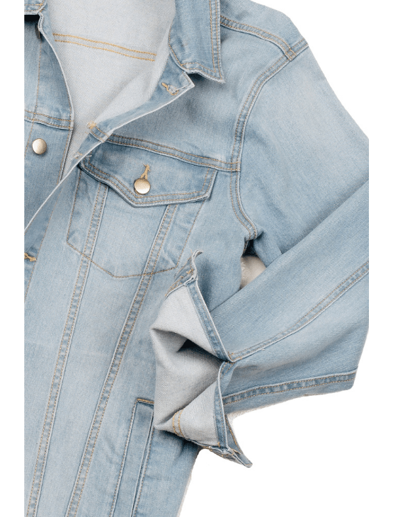 Light Blue Fade Denim Jacket – Dapper Boi