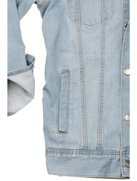 Dapper Boi Jackets Light Blue Fade Denim Jacket