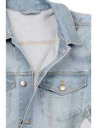 Dapper Boi Jackets Light Blue Fade Denim Jacket