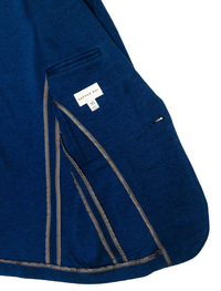 Dapper Boi Jackets Navy Casual Knit Blazer