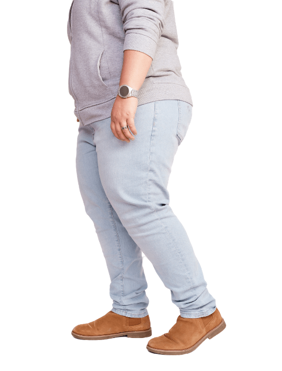 Dapper Boi Jeans PRE-ORDER: Slim Blue Fade Jeans