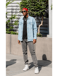 Dapper Boi Jeans Slim Grey Jeans
