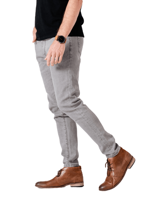 Dapper Boi Jeans Slim Light Grey Jeans