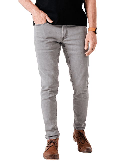 Dapper Boi Jeans Slim Light Grey Jeans (Red Label Version)