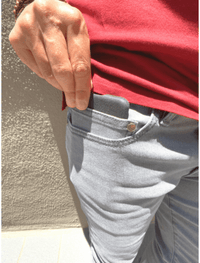 Dapper Boi Jeans Slim Light Grey Jeans (Red Label Version)