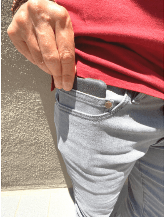 Dapper Boi Jeans Slim Light Grey Jeans (Red Label Version)