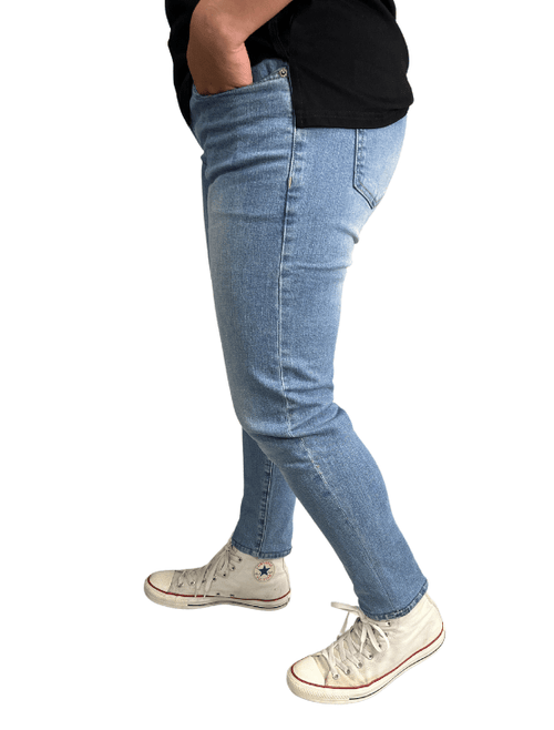 Dapper Boi Jeans Slim Light Indigo Wash Jeans