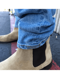 Dapper Boi Jeans Slim-Straight Blue Fade Stretch Jeans