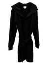 Black DB Hoodie Robe