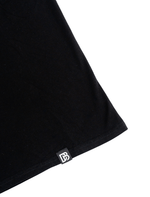 Dapper Boi Shirts Black Essential Drop Shoulder Tee