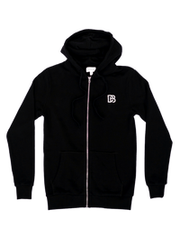 Dapper Boi Shirts Black Zip Hoodie