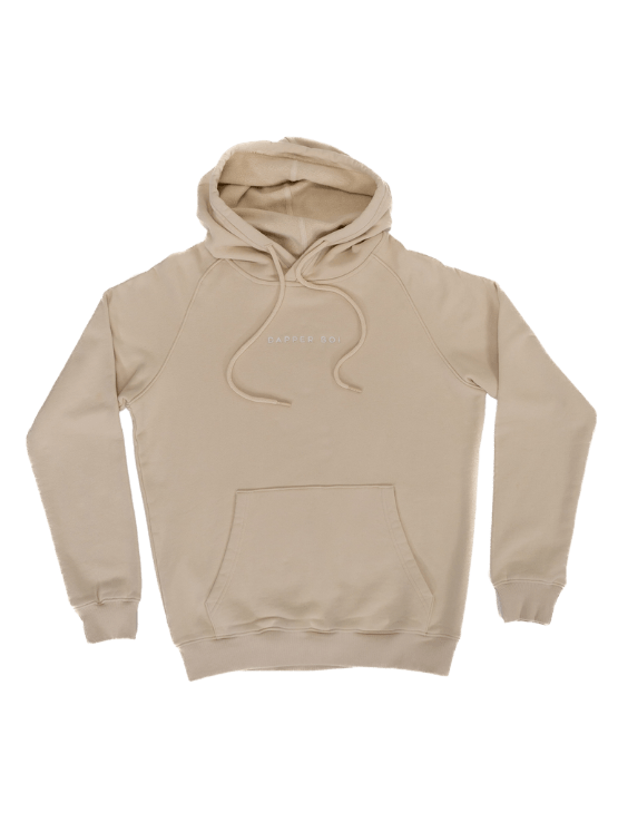 Dapper Boi Shirts Cream Pullover Hoodie