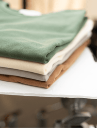 Dapper Boi Shirts Neutrals Drop-Cut Crew Neck 4-Pack