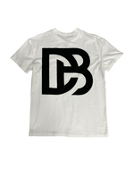 Dapper Boi Shirts White DB Drop Shoulder Tee