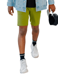 Dapper Boi Shorts Emerald Casual Knit Shorts