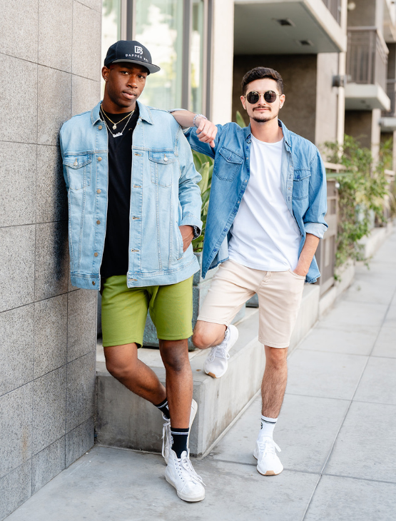 Dapper Boi Shorts Emerald Casual Knit Shorts