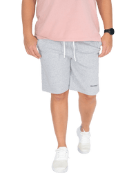 Dapper Boi Shorts Grey Melange Sweatshorts