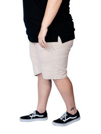 Dapper Boi Shorts PRE-ORDER CAMPAIGN: Cream Chino Shorts