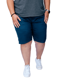 Dapper Boi Shorts PRE-ORDER CAMPAIGN: Steel Blue Chino Shorts