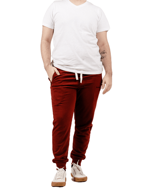 Dapper Boi Bottoms Deep Red DB Joggers