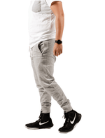 Dapper Boi Bottoms Grey Melange DB Joggers