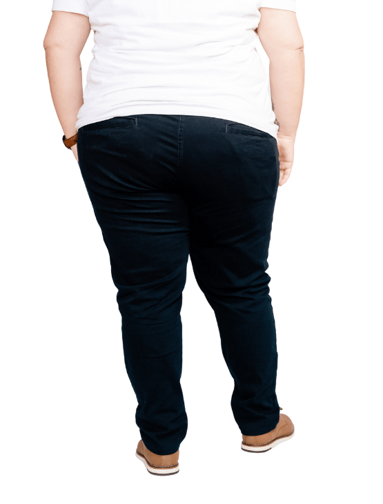 Dapper Boi Bottoms PRE-ORDER CAMPAIGN: Dark Navy Slim Chino Pants