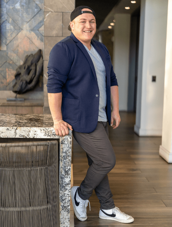 Slim Dark Grey Chino Pants Dapper Boi