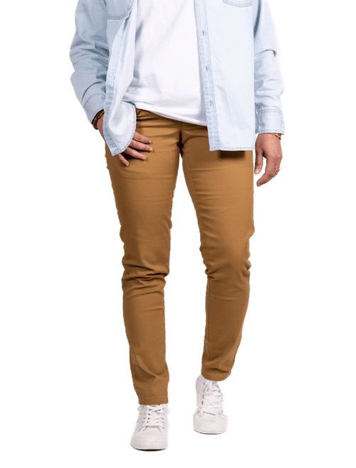 Dapper Boi Bottoms Slim Khaki Chino Pants