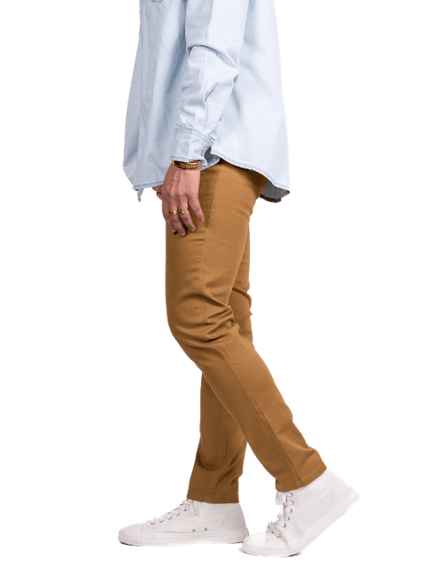 Dapper Boi Bottoms Slim Khaki Chino Pants