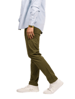 Dapper Boi Bottoms Slim Olive Chino Pants