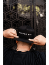 Dapper Boi Hats Black Dapper Boi Mesh Flat Snapback