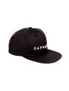 Dapper Boi Hats Black DB Active Sweatproof Flat Snapback