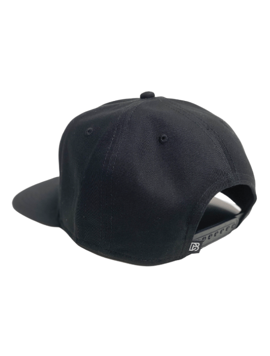 Dapper Boi Hats Black DB Essential Flat Snapback