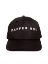 Dapper Boi Hats Black Rounded DB Active Sweatproof Cap