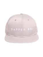 Dapper Boi Hats Grey DB Active Sweatproof Snapback