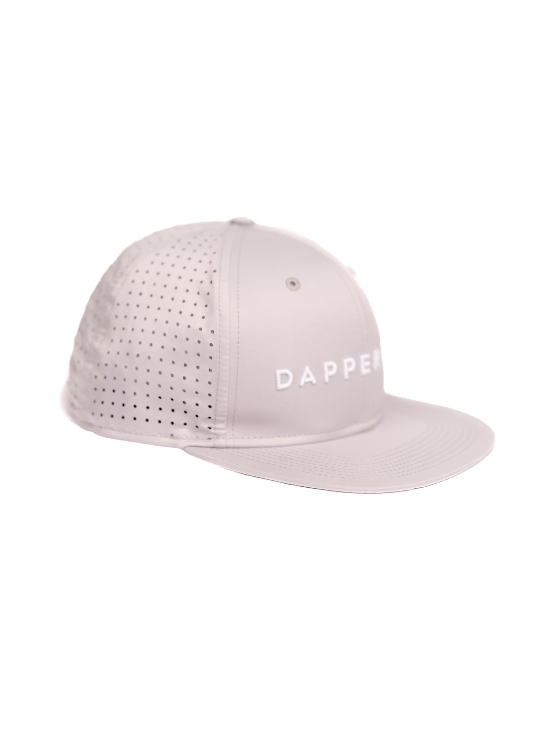 Dapper Boi Hats Grey DB Active Sweatproof Snapback