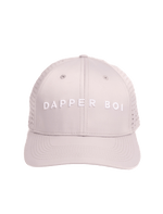 Dapper Boi Hats Grey Rounded DB Active Sweatproof Cap