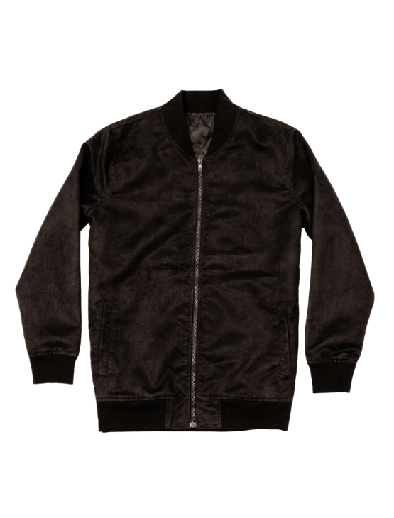 Crushed velvet 2025 bomber jacket