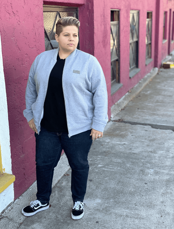Heather Grey Bomber Jacket | Dapper Boi Heather Grey Bomber Jacket | Dapper Boi