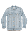 Dapper Boi Jackets Light Blue Fade Denim Jacket