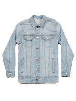 Dapper Boi Jackets Light Blue Fade Denim Jacket