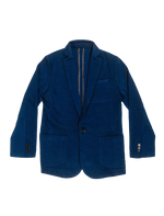 Dapper Boi Jackets Navy Casual Knit Blazer