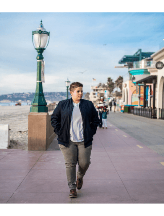Dapper Boi Jackets Navy Suede Bomber Jacket