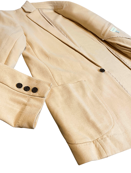 Dapper Boi Jackets Tan Casual Knit Blazer