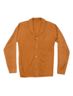 Dapper Boi Jackets Tan Shawl Collar Cardigan