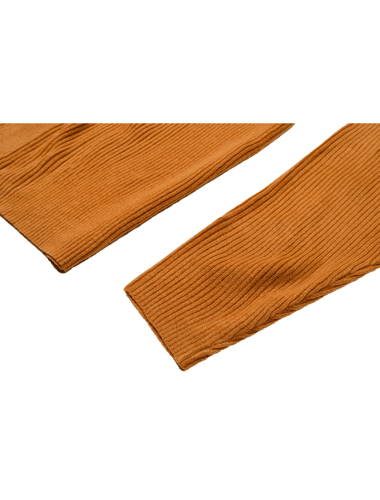 Dapper Boi Jackets Tan Shawl Collar Cardigan